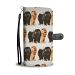 Chow Chow Dog Patterns Print Wallet Case-Free Shipping - iPhone 5 / 5s / 5c / SE / SE 2