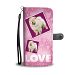 Chow Chow Dog with Love Print Wallet Case-Free Shipping - Motorola Droid Turbo 2