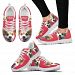 Customized Dog Running Shoes For Women-Designed By Sandy Hunter-Express Shipping - Women's Sneakers - White - For Customer First Listing-Express Shipping / US7 (EU38)