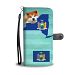 Cute Akita Dog Print Wallet Case-Free Shipping-NY State - Samsung Galaxy Note 5