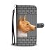 Cute Basenji Printed on wall Wallet Case-Free Shipping - iPhone 7 Plus / 7s Plus