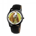 Cute Basset Hound Fashion Unisex Wrist Watch - Free Shipping - 38mm