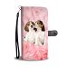 Cute Beagle Print Wallet Case- Free Shipping-AZ State - iPhone X