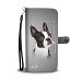 Cute Boston Terrier Print Wallet Case- Free Shipping- AZ State - LG V10