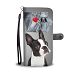 Cute Boston Terrier Print Wallet Case- Free Shipping-IA State - LG G5