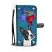 Cute Boston Terrier Print Wallet Case- Free Shipping-TX State - Samsung Galaxy S6 Edge