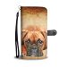 Cute Boxer Puppy Wallet Case- Free Shipping - Google Pixel XL