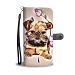 Cute Brussels Griffon Puppy Print Wallet Case-Free Shipping - Samsung Galaxy Note 4