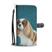 Cute Cavalier King Charles Spaniel Dog Print Wallet Case-Free Shipping - Samsung Galaxy A3