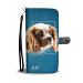 Cute Cavalier King Charles Spaniel Print Wallet Case-Free Shipping-AZ State - iPhone 8