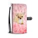 Cute Chihuahua Print Wallet Case- Free Shipping- AZ State - iPhone 4 / 4s
