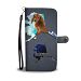 Cute Dachshund Dog Print Wallet Case-Free Shipping-AK State - Samsung Galaxy S9