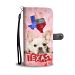 Cute French Bulldog Print Wallet Case-Free Shipping- TX State - Samsung Galaxy S5