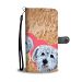 Cute Havanese Dog In Heart Print Wallet Case-Free Shipping - Samsung Galaxy S6