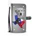 Cute Labrador Retriever Print Wallet Case- Free Shipping-TX State - LG G5