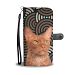 Cute LaPerm Cat Print Wallet Case-Free Shipping - iPhone 4 / 4s