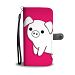 Cute Large White pig Print Wallet Case-Free Shipping - LG G4