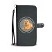 Cute Norwich Terrier In Circle Print Wallet Case-Free Shipping - Samsung Galaxy A7