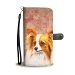 Cute Papillon Dog Print Wallet Case-Free Shipping - iPhone 8 Plus