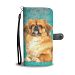Cute Pekingese Dog Print Wallet Case-Free Shipping - Nokia 8