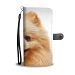 Cute Pomeranian Dog Print Wallet Case-Free Shipping - iPhone 4 / 4s