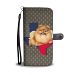 Cute Pomeranian Dog Print Wallet Case-Free Shipping-TX State - Samsung Galaxy S4