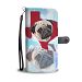 Cute Pug Dog Art Print Wallet Case-Free Shipping-TX State - LG K8