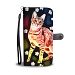 Cute Savannah Cat Print Wallet Case-Free Shipping - Samsung Galaxy J3
