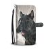 Cute Scottish Terrier Print Wallet Case-Free Shipping - LG Q8