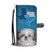 Cute Shih Tzu Print Wallet Case-Free Shipping-TX State - Samsung Galaxy A3