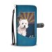 Cute Westie Print Wallet Case-Free Shipping- AZ State - Samsung Galaxy S5