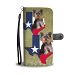 Cute Yorkshire Terrier Dog Print Wallet Case-Free Shipping-TX State - iPhone X