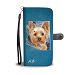Cute Yorkshire Terrier Print Wallet Case-Free Shipping- AZ State - LG K8