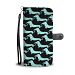 Dachshund Dog 2nd Pattern Print Wallet Case-Free Shipping - iPhone 6 / 6s