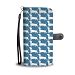 Dachshund Dog Pattern Print Wallet Case-Free Shipping - Samsung Galaxy J5
