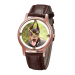 Doberman Pinscher Unisex Rose Gold Wrist Watch- Free Shipping - 44mm