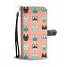 French Bulldog Different Faces Print Wallet Case-Free Shipping - Samsung Galaxy S7