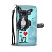 French Bulldog Print Wallet Case-Free Shipping-VT State - iPhone 5 / 5s / 5c / SE / SE 2