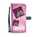 German Shorthaired Pointer with Love Print Wallet Case-Free Shipping - iPhone 8 Plus