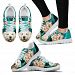 Golden Retriever On Deep Skyblue Print Running Shoes For Women- Free Shipping - Women's Sneakers - White - Golden Retriever On Deep Skyblue Print Running Shoes For Women- Free Shipping / US10 (EU41)