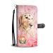 Golden Retriever Print Wallet Case- Free Shipping-NV State - iPhone 8 Plus