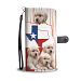 Golden Retriever Puppies Print Wallet Case-Free Shipping-TX State - Samsung Galaxy S6 Edge
