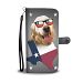 Golden Retriever With Glasses Print Wallet Case-Free Shipping-TX State - Samsung Galaxy J3