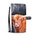 Highland Cattle (Cow) Print Wallet Case-Free Shipping - Samsung Galaxy J5