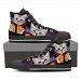 Hungry Cat-Women's Canvas Shoes-Free Shipping - Womens High Top - White - Hungry Cat-Women's White Canvas Shoes-Free Shipping / US8 (EU39)