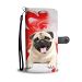 Laughing Pug Wallet Case- Free Shipping - Samsung Galaxy Note 7