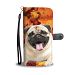 Laughing Pug Dog Wallet Case- Free Shipping - Huawei P9