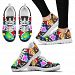 Lovely AngelFish Print Christmas Running Shoes For Women- Free Shipping - Women's Sneakers - White - Lovely AngelFish Print Christmas Running Shoes For Women- Free Shipping / US11 (EU42)
