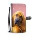 Lovely Bloodhound Dog Print Wallet Case-Free Shipping - Xiaomi Mi 6