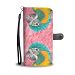 Lovely Blue Headed Parrot Print Wallet Case-Free Shipping - Samsung Galaxy S9 PLUS